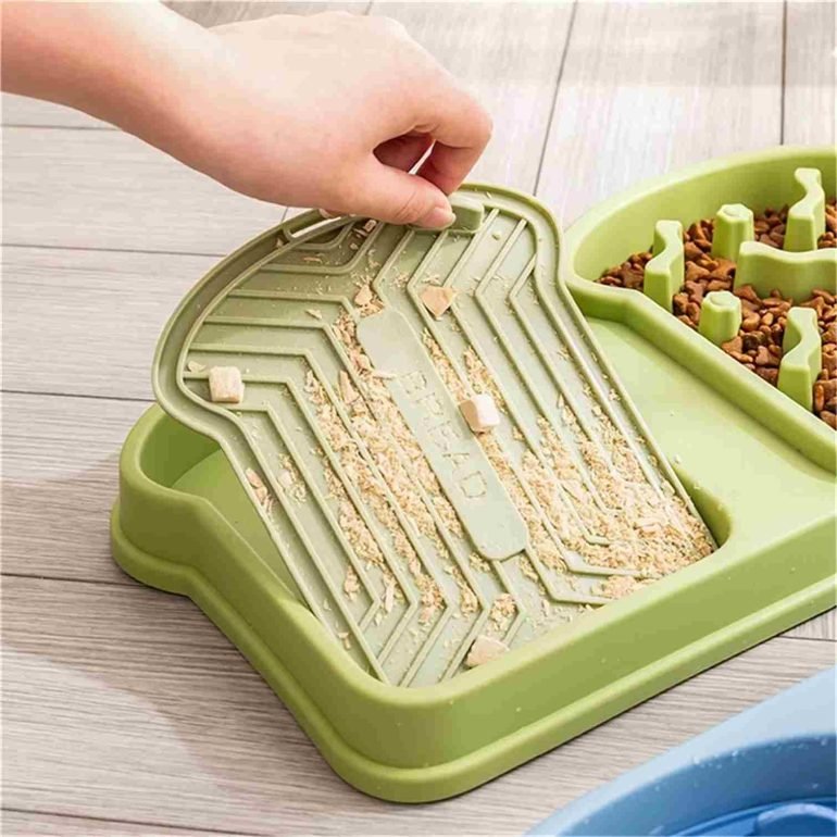 حامل وعاء الكلب المخصص