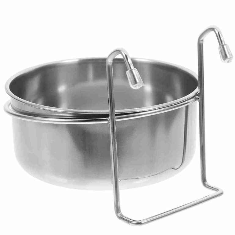 حامل وعاء الكلب المخصص