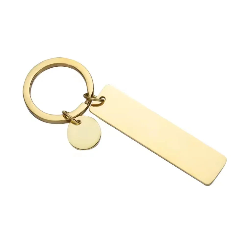 custom engraved metal keychain