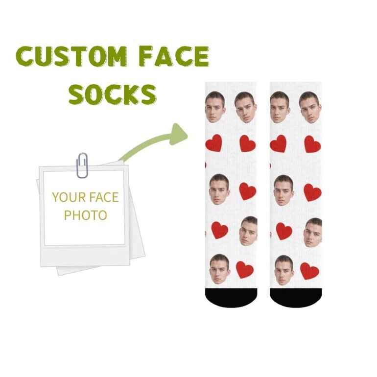 custom face socks
