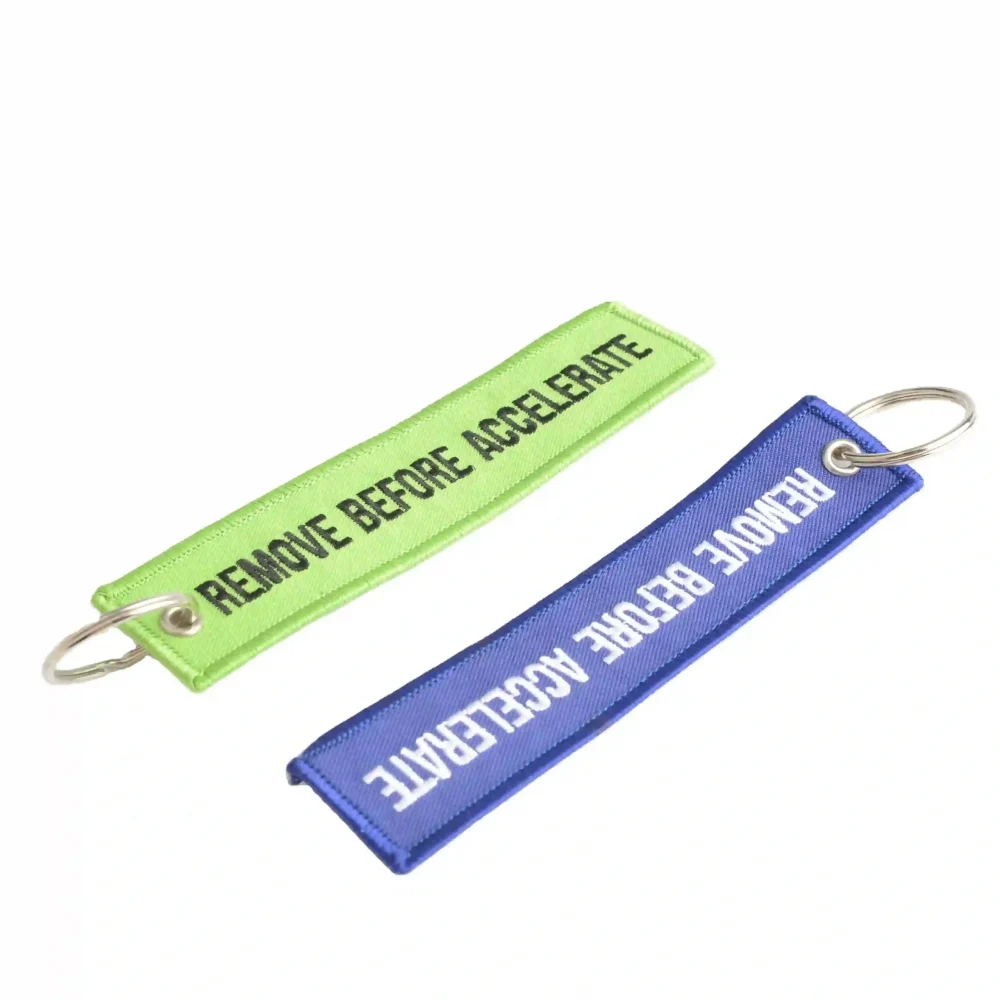 custom jet tag keychain