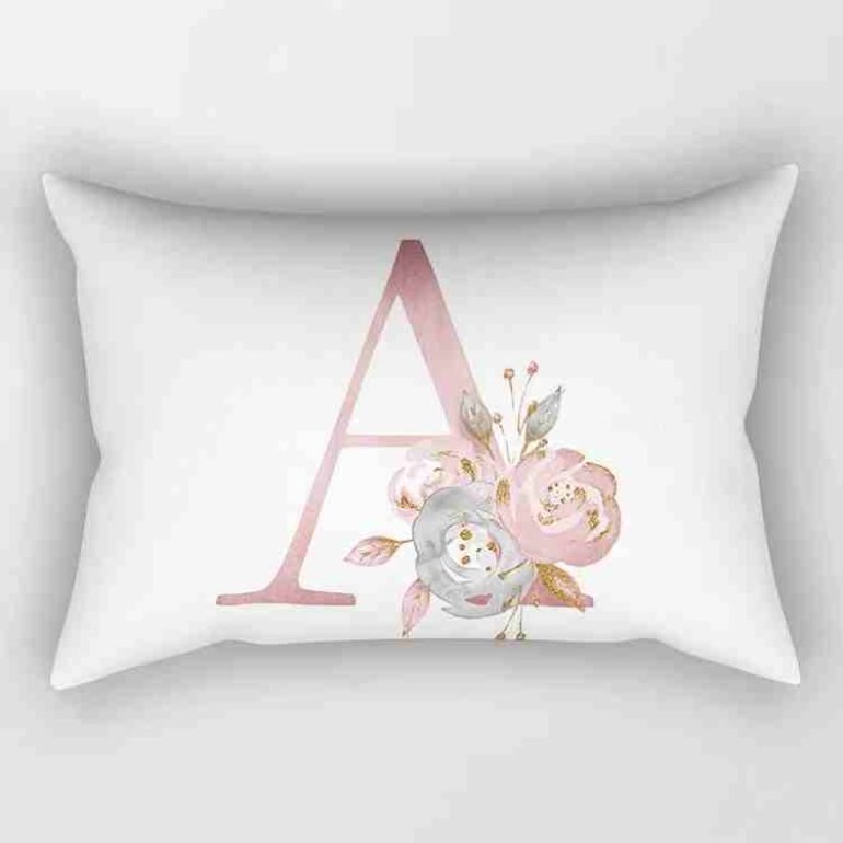 custom monogram throw pillows