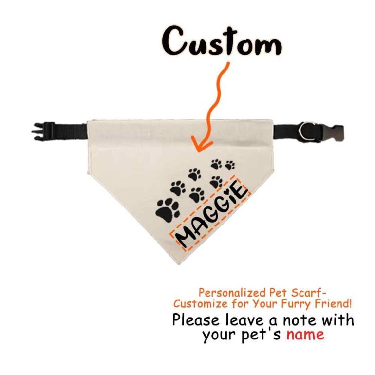 custom pet bandana