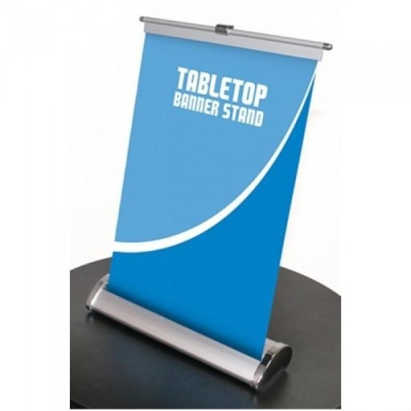 tabletop banner stand